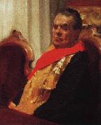 Portrait of president of the Russian Historian Society Boris Kustodiev